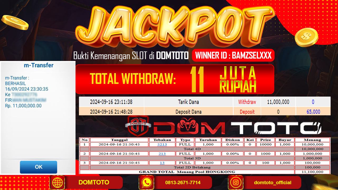 JACKPOT HONGKONG POOLS  17 SEPTEMBER 2024